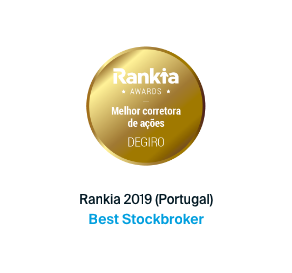 Awarded best stock broker 2018 by Rankia Portugal