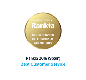 DEGIRO voted best customer service 2019 by Rankia